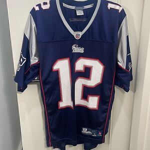 Reebok Authentic Patriots Jersey Tom Brady #12 New England Size: S | CH | P